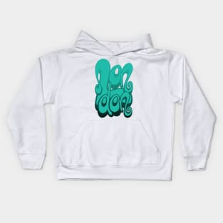 London lettering art - arcadia Kids Hoodie